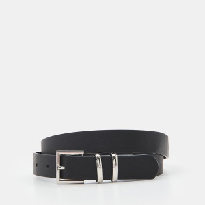 Sinsay - Pasek - Czarny - damski - 3681B-99X