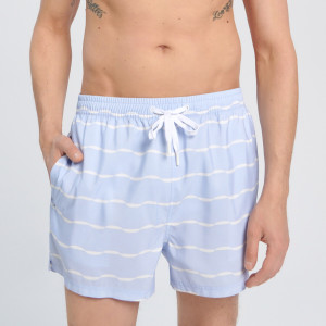 Sinsay - Szorty kąpielowe - Niebieski - męski - 3742U-05X