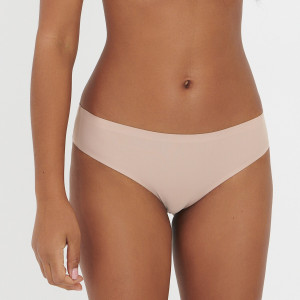 Sinsay - Majtki bezszwowe 2 pack - Kremowy - damski - 3784K-02X