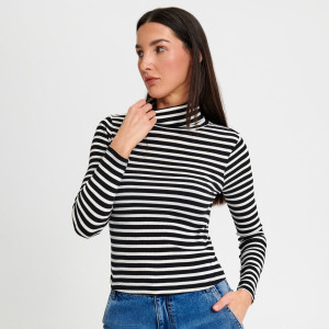 Sinsay - Turtle-neck shirt - Multicolore - Da donna - 3830Z-MLC