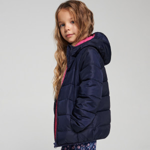 Sinsay - Kurtka pikowana - Granatowy - dziewczynka - 3835J-59X