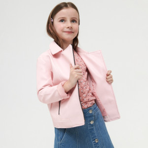 Sinsay - Kurtka ramoneska - Różowy - dziewczynka - 3842J-30X