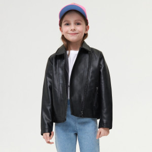 Sinsay - Kurtka ramoneska - Czarny - dziewczynka - 3842J-99X