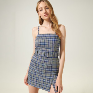 Sinsay - Rochie mini - Albastru - Femei - 3868B-55X