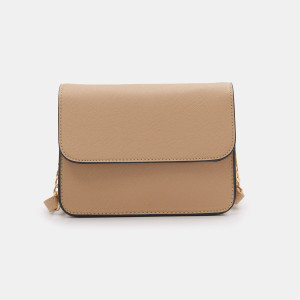 Sinsay - Torebka z imitacji skóry - Beżowy - damski - 3889K-08X