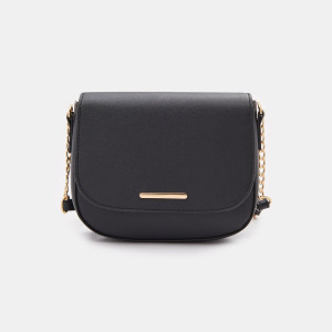 Sinsay - Torebka z łańcuszkiem - Czarny - damski - 3890K-99X