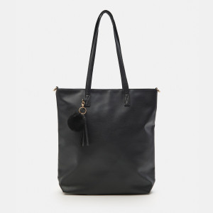 Sinsay - Torba shopper - Czarny - damski - 3894K-99X