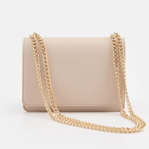 Sinsay - Torebka z imitacji skóry - Beżowy - damski - 3936K-08X