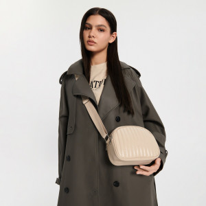 Sinsay - Torebka pikowana - Kremowy - damski - 3942K-02X