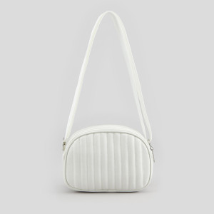 Sinsay - Torebka pikowana - Biały - damski - 3950K-00X