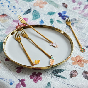 Sinsay - Widelce 4 pack - Złoty - uniseks - 397AA-GLD