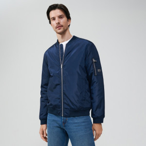 Sinsay - Kurtka bomberka - Granatowy - męski - 3991F-59X