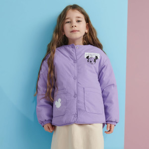 Sinsay - Kurtka Myszka Minnie - Fioletowy - dziewczynka - 4022R-45X
