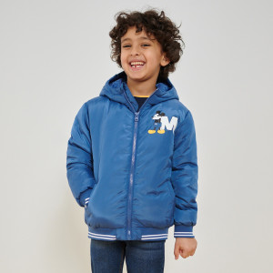 Sinsay - Kurtka przejściowa Myszka Miki - Granatowy - chłopiec - 4038R-59X