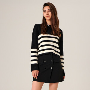 Sinsay - Spódnica mini - Czarny - damski - 4108F-99X