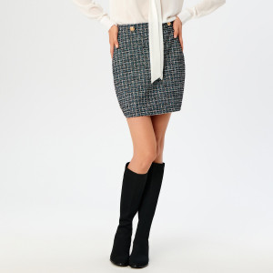 Sinsay - Spódnica mini - Wielobarwny - damski - 4110F-MLC