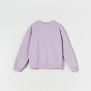 Sinsay - Bluza ze ściągaczami - Fioletowy - damski - 4134Z-04X