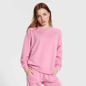 Sinsay - Bluza ze ściągaczami - Różowy - damski - 4181Z-30X