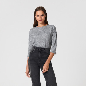 Sinsay - Blusa - Grigio - Da donna - 4184B-90M