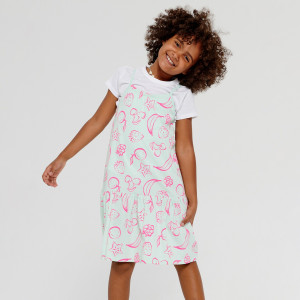 Sinsay - Babydollruha - Türkiz - Lány - 4259R-06X