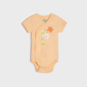 Sinsay - Body SmileyBaby® - Pomarańczowy - dziewczynka - 4326R-24X