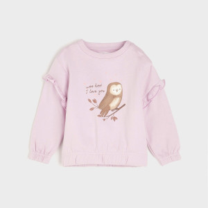 Sinsay - Bluza - Fioletowy - dziewczynka - 4453R-04X