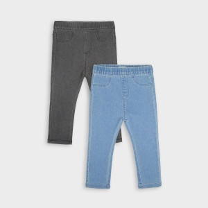 Sinsay - Jegginsy 2 pack - Niebieski - chłopiec - 4466Z-50J