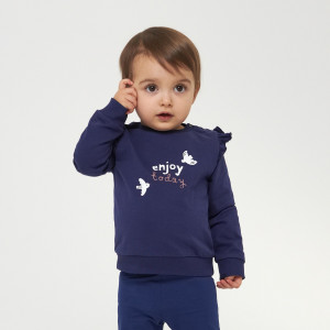 Sinsay - Bluzy 2 pack - Zielony - dziewczynka - 4477R-07X