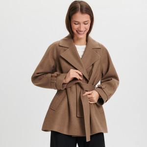 Sinsay - Jacke mit Gürtel -  - damen - 4499Z-80X