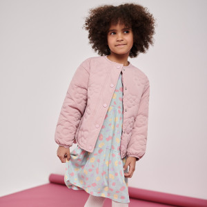 Sinsay - Kurtka przejściowa - Różowy - dziewczynka - 4520T-39X
