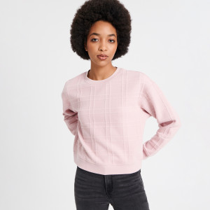Sinsay - Bluza - Różowy - damski - 4525X-39X