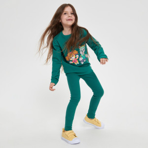 Sinsay - Komplet dresowy Psi Patrol - Zielony - dziewczynka - 4535O-77X