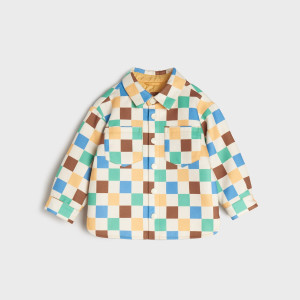 Sinsay - Kurtka koszulowa - Niebieski - chłopiec - 4583T-50X