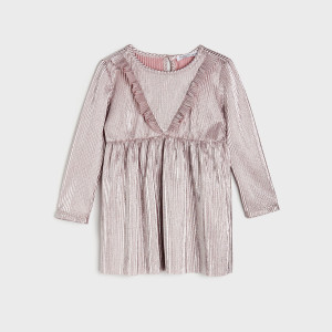 Sinsay - Sukienka z falbankami - Wielobarwny - dziewczynka - 4594O-MLC