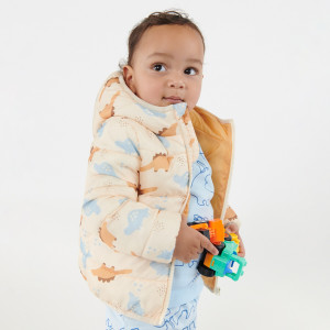 Sinsay - Kurtka pikowana - Kremowy - chłopiec - 4599T-01X