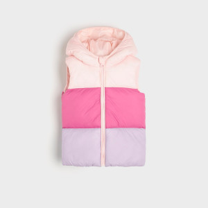 Sinsay - Kamizelka pikowana - Wielobarwny - dziewczynka - 4607T-MLC