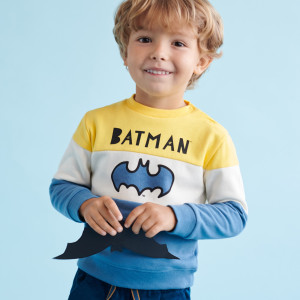 Sinsay - Bluza Batman - Niebieski - chłopiec - 4615Q-55X