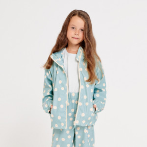 Sinsay - Kurtka przeciwdeszczowa - Turkusowy - dziewczynka - 4615T-69X