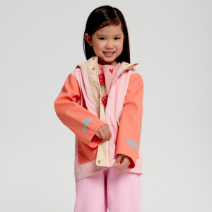 Sinsay - Kurtka przeciwdeszczowa - Wielobarwny - dziewczynka - 4616T-MLC