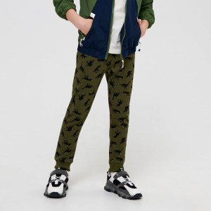 Sinsay - Spodnie jogger 3 pack - Khaki - chłopiec - 4641J-87X