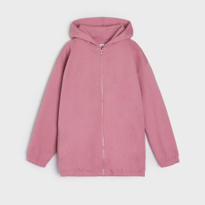 Sinsay - Bluza rozpinana - Różowy - dziewczynka - 4641R-38X