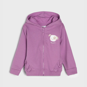 Sinsay - Bluza z kapturem - Niebieski - dziewczynka - 4669R-54X
