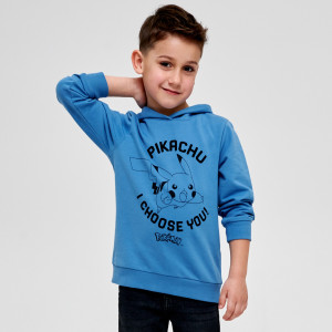 Sinsay - Bluza Pokémon - Niebieski - chłopiec - 4690R-54X