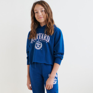 Sinsay - Bluza Harvard - Granatowy - dziewczynka - 4694O-59X