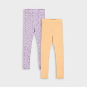 Sinsay - Legginsy 2 pack - Wielobarwny - dziewczynka - 469AD-MLC