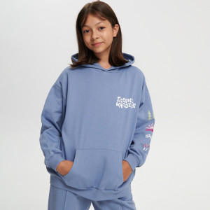Sinsay - Bluza - Granatowy - dziewczynka - 4732R-58X
