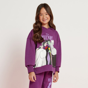 Sinsay - Bluza Disney - Fioletowy - dziewczynka - 4738R-44X