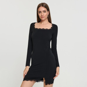 Sinsay - Rochie mini - Negru - Femei - 4739X-99X