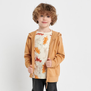 Sinsay - Bluza rozpinana - Pomarańczowy - chłopiec - 4755T-24X