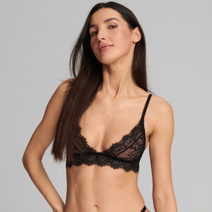 Sinsay - Reggiseno a triangolo - Nero - Da donna - 4769Z-99X